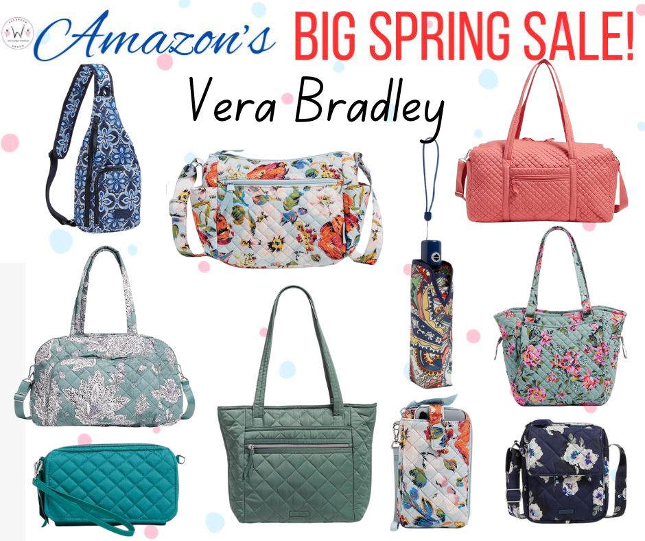 Vera Bradley totes, duffle bags, crossbody, and more