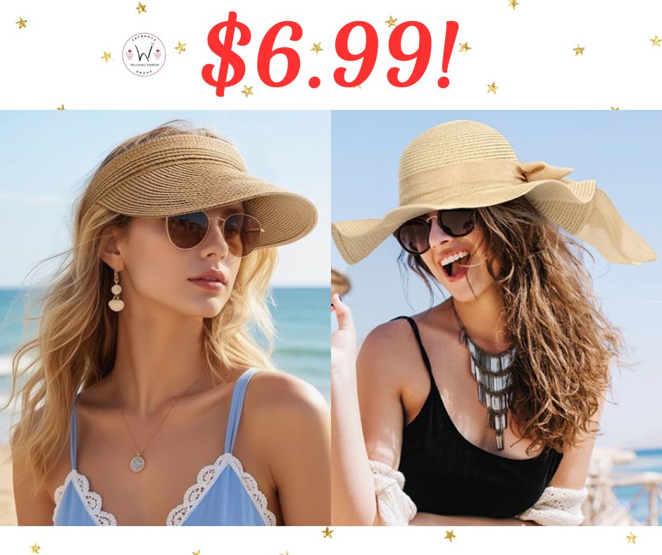 Wide Brim Sun Hats!