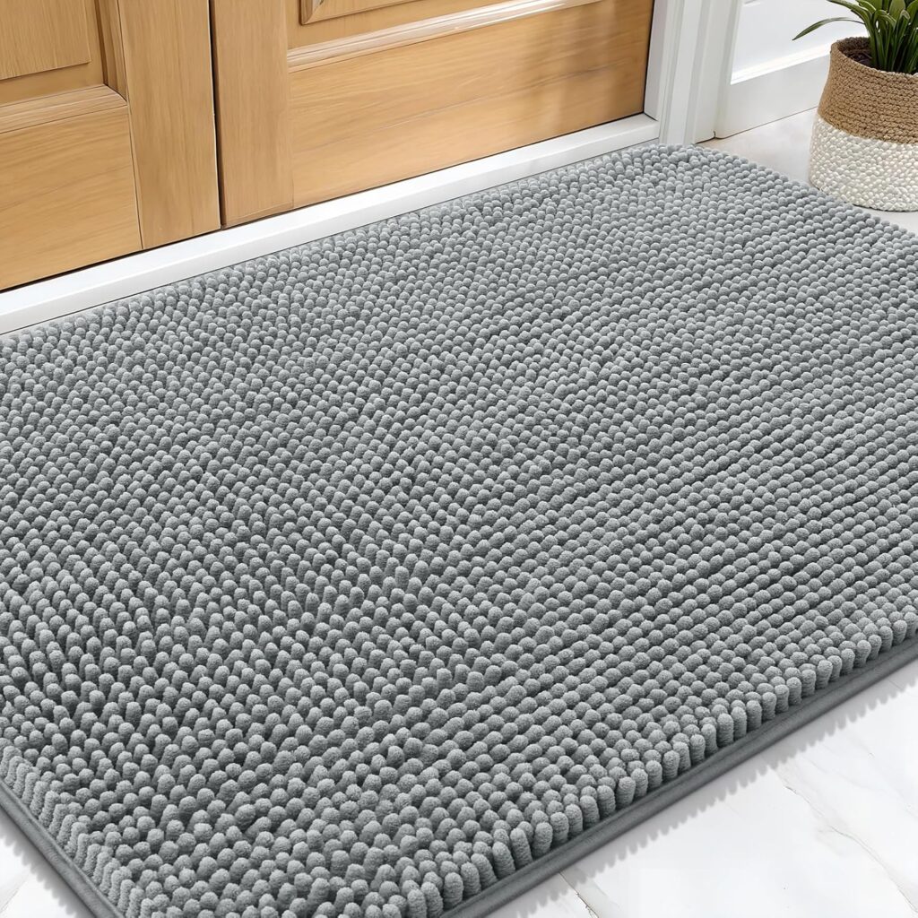 Olanly Door Mat for Muddy Paws!