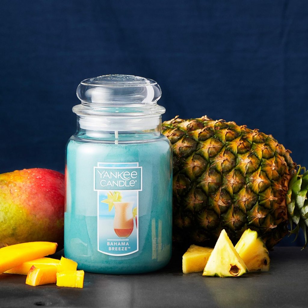 Scented jar candle