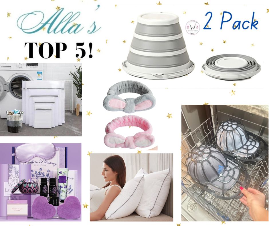 Alla’s TOP 5 best-selling items posted yesterday plus a bonus item!