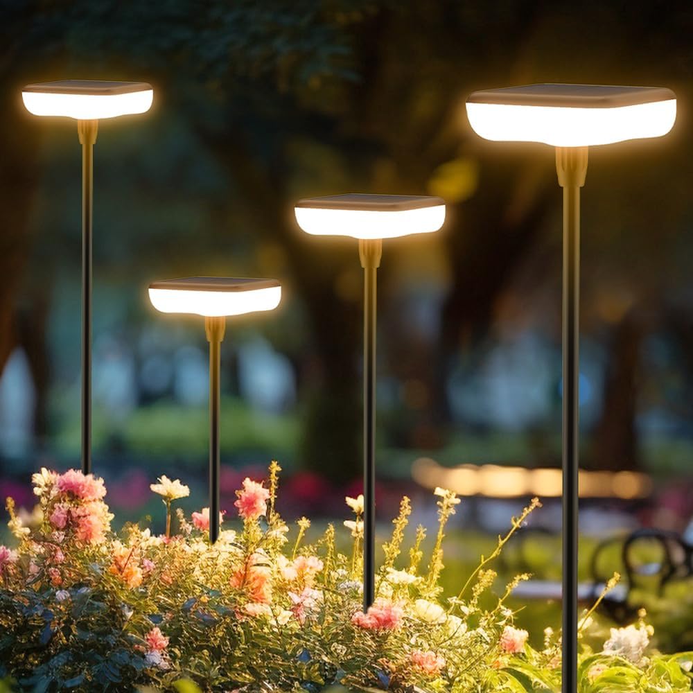 4 Pack Solar Pathway Lights!