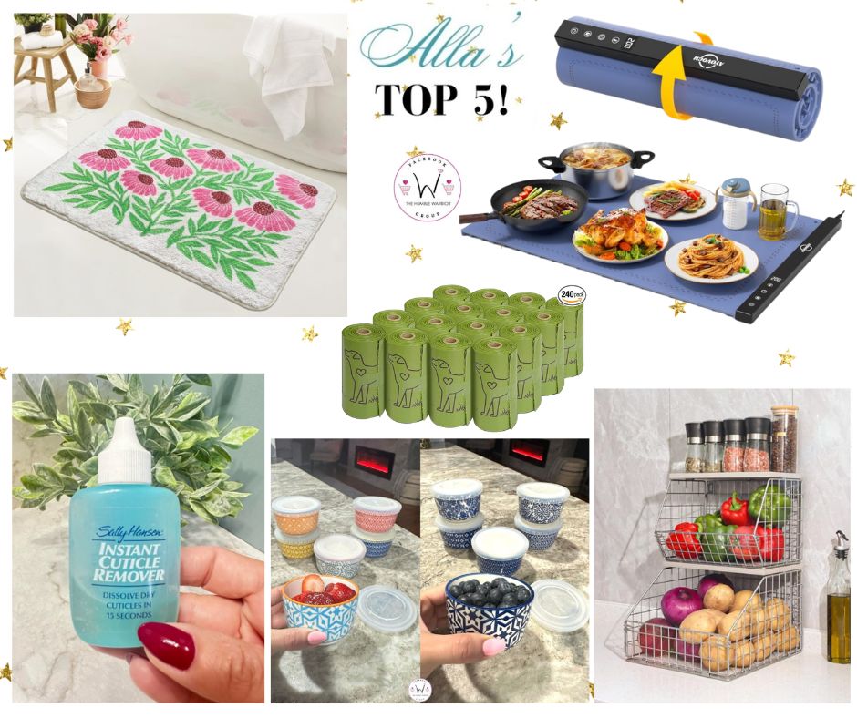 Alla’s TOP 5 best-selling items posted yesterday plus a bonus item!
