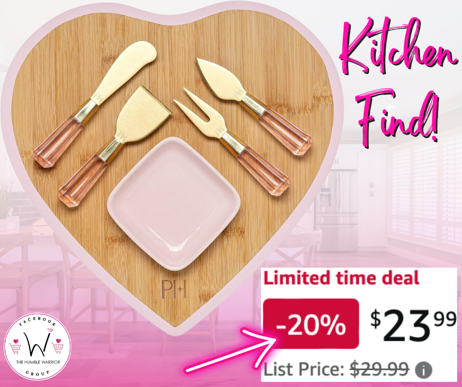 Paris Hilton Charcuterie Board & Serving Set!