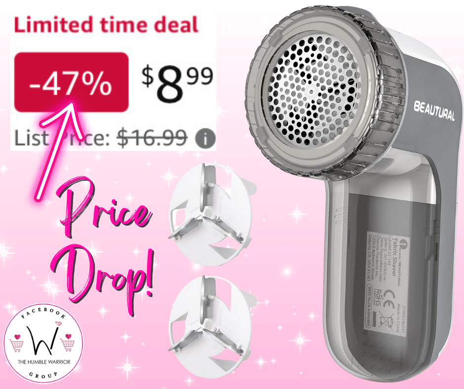 BEAUTURAL Fabric Shaver & Lint Remover!