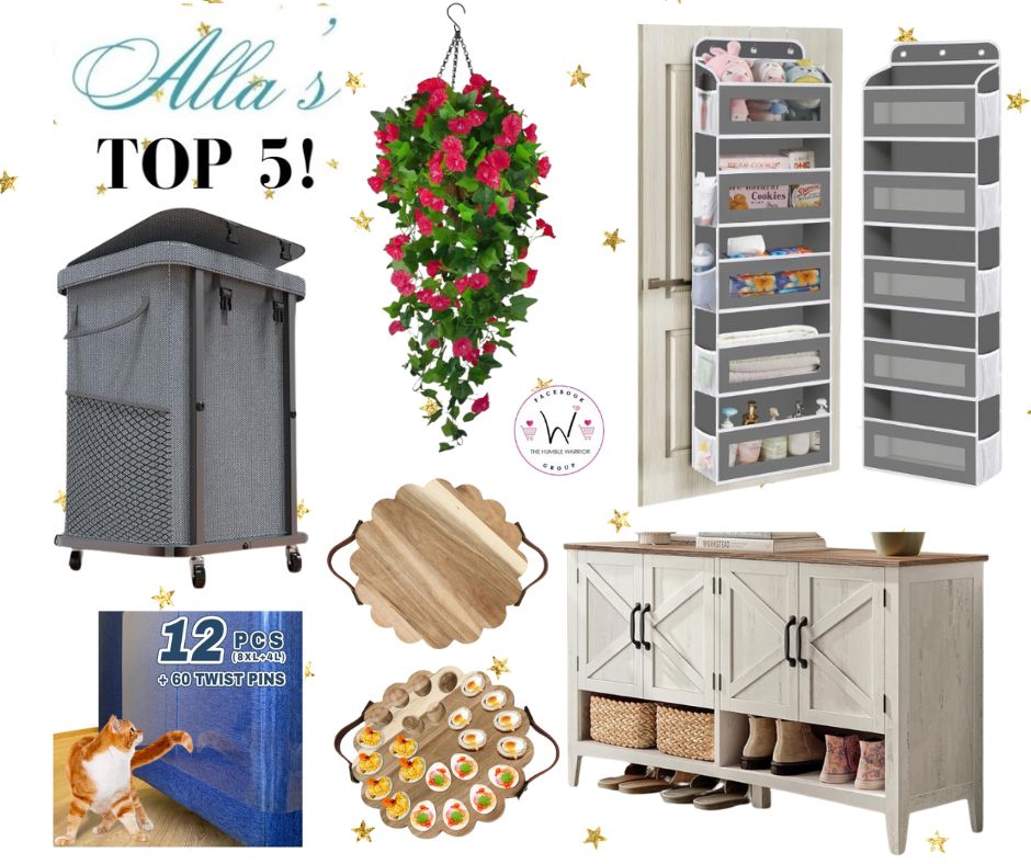 Alla’s TOP 5 best-selling items posted yesterday plus a bonus item!