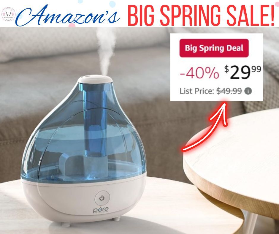 Pure Enrichment MistAire Ultrasonic Cool Mist Humidifier!