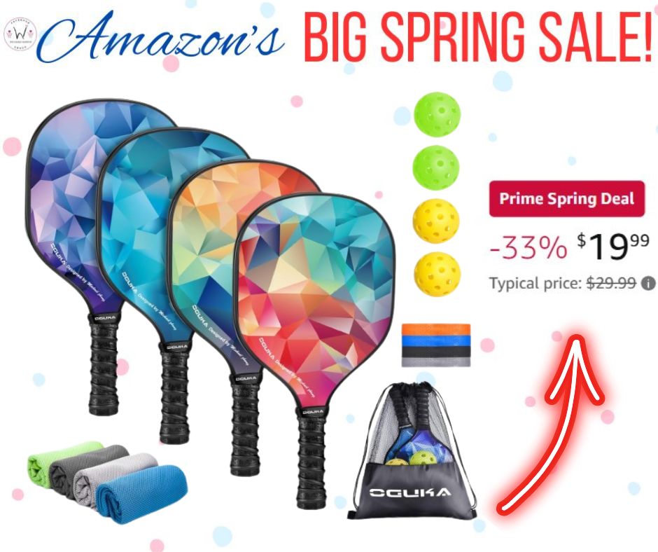 Pickleball paddle set!
