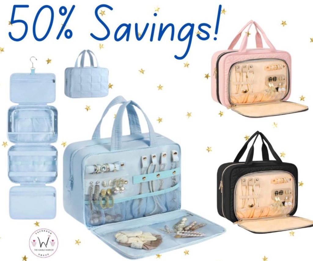 WOOMADA Hanging Travel Toiletry Bags!