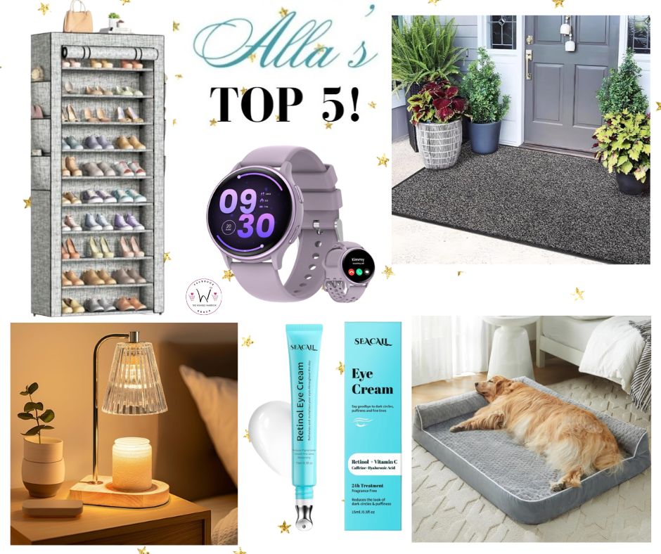 Alla’s TOP 5 best-selling items posted yesterday plus a bonus item!
