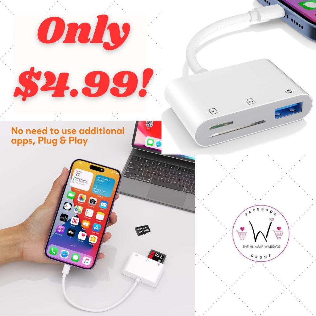 SD Card Reader for iPhone