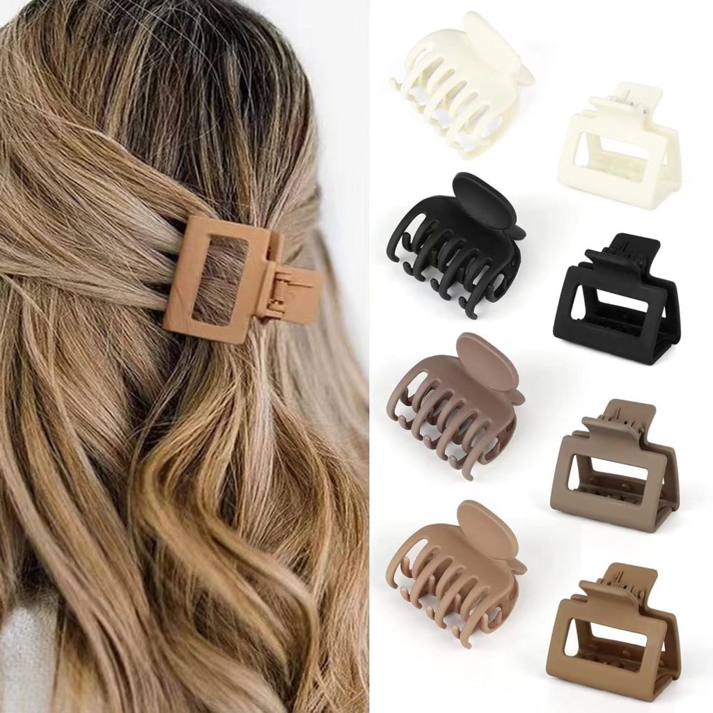 8-Pack of Small Hair Clips