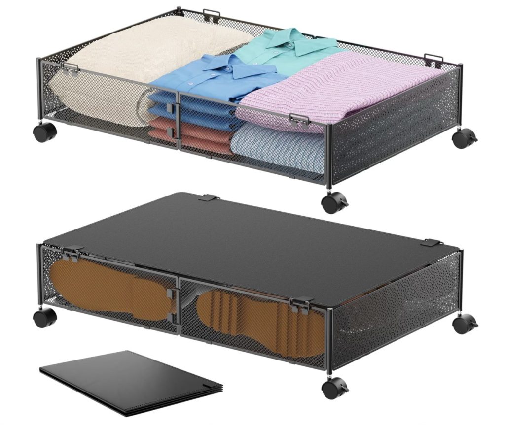 foldable under bed storage containers