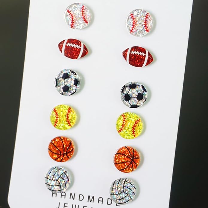 Sports Ball Earrings!