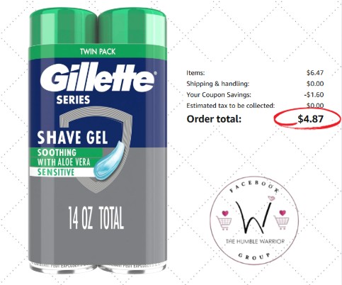 Gillette Series 3X Action Shave Gel