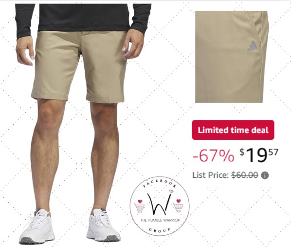 Adidas Men’s Adi Advantage Golf Shorts!