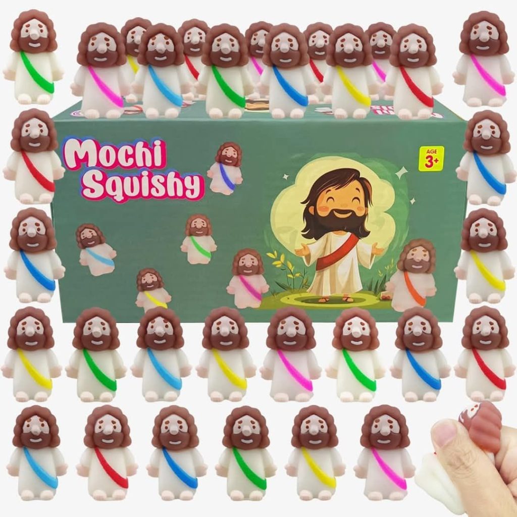 Mini Mochi Squishy Jesus