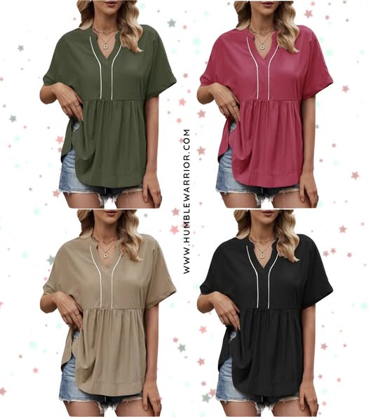 Babydoll Peplum Tops