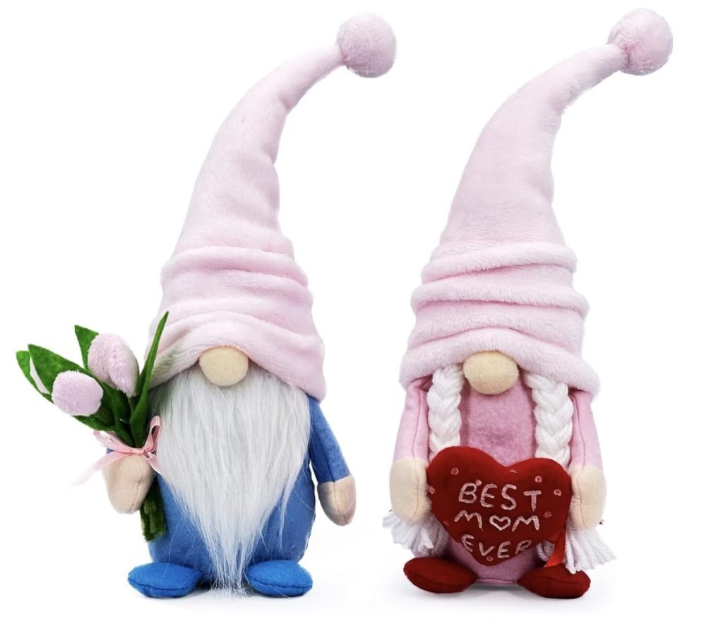 set of gnomes for mom!