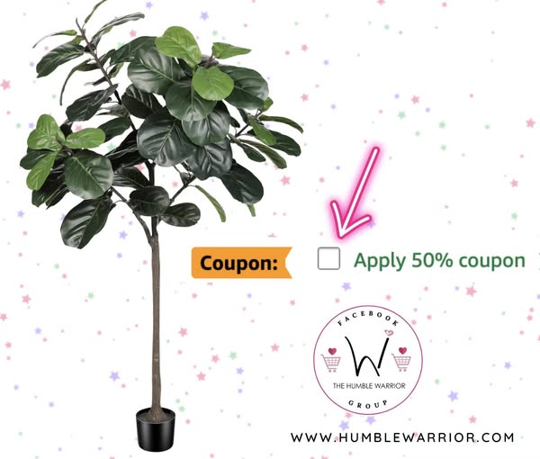 5 foot fiddle leaf fig tree