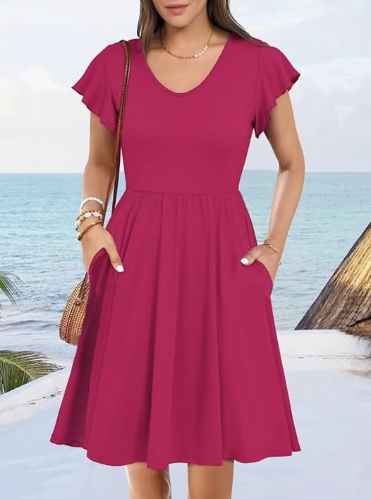 ruffle sleeve beauty from Anrabess!