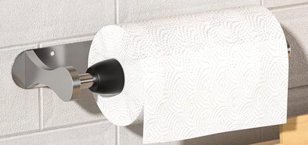 Mounted Under Cabinet Paper Towel Holder