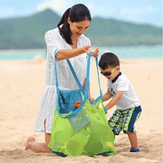 extra large mesh beach tote
