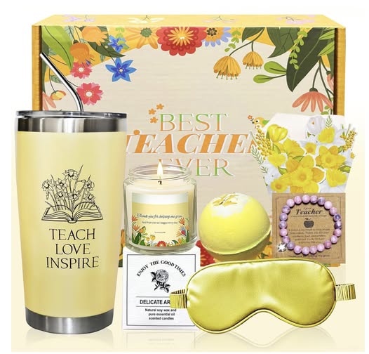 teacher appreciation spa set