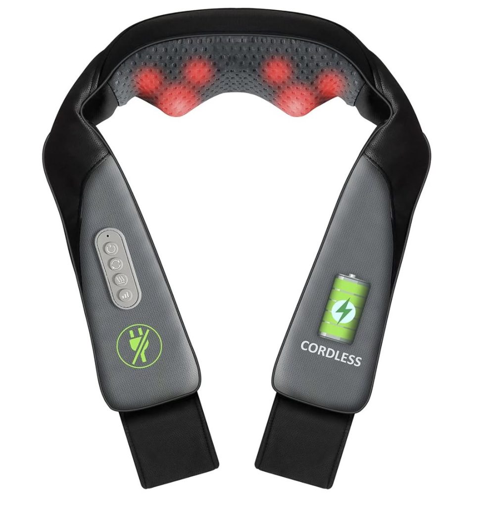 Snailax Cordless Neck & Back Massager