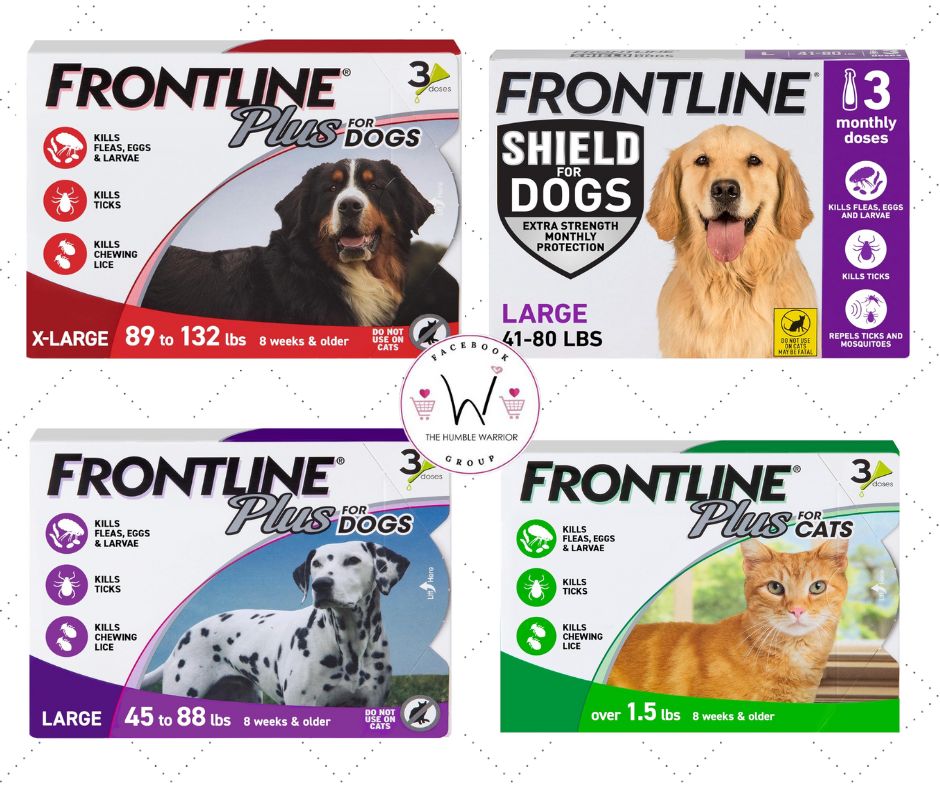 Keep your pets protected with Frontline