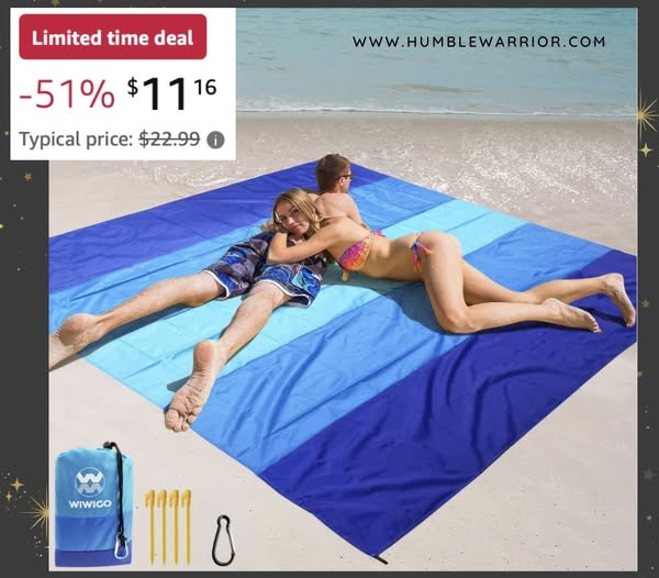 sandproof and waterproof beach tarp