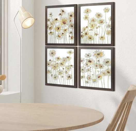 Art3d Botanical Plant Wall