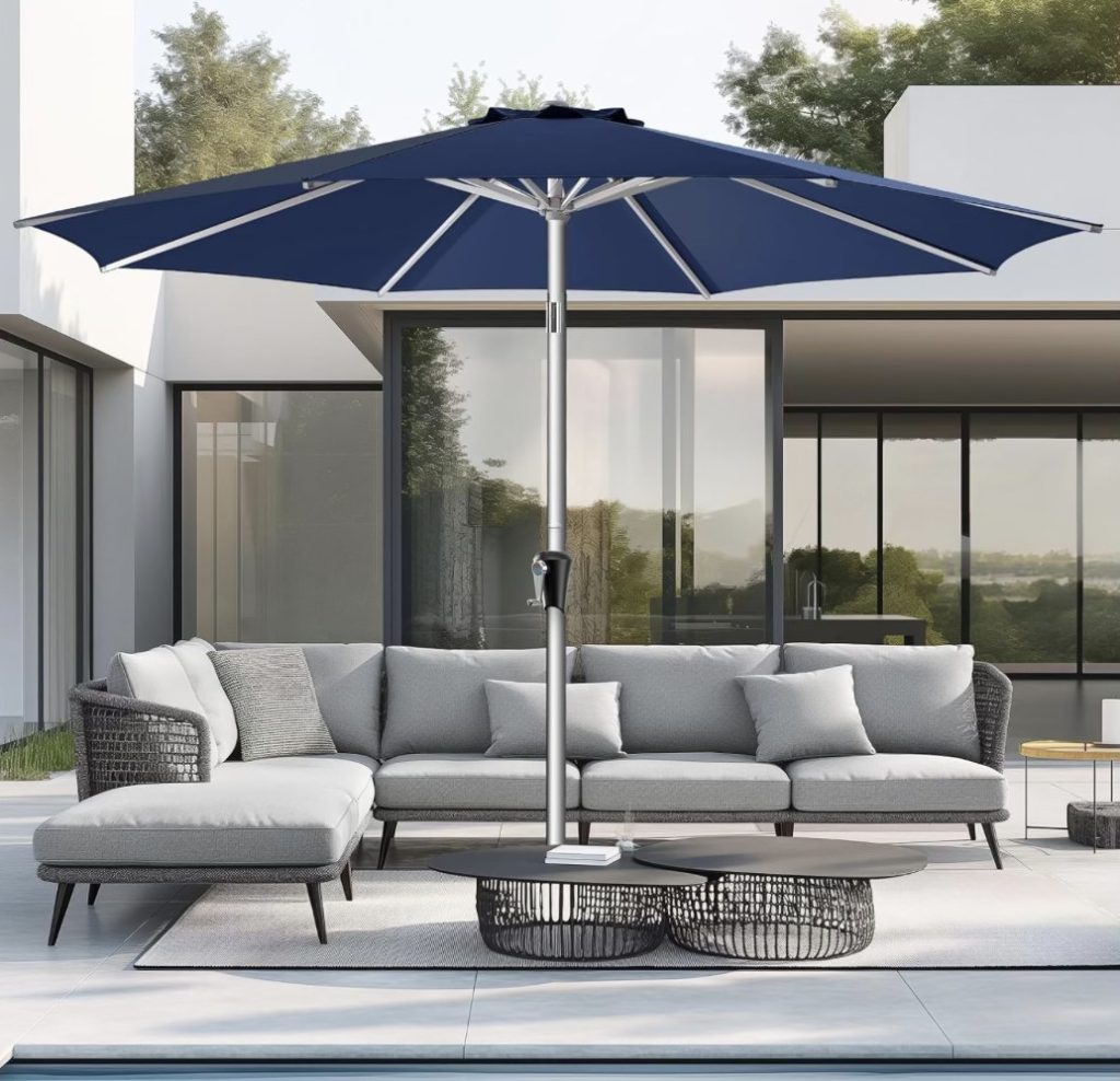 Homeshade 9ft Outdoor Patio Umbrella