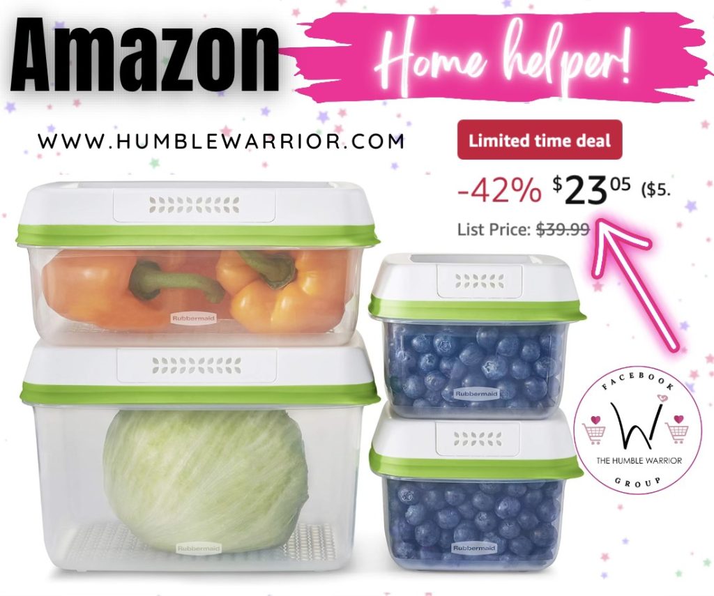 Rubbermaid FreshWorks Produce Saver set