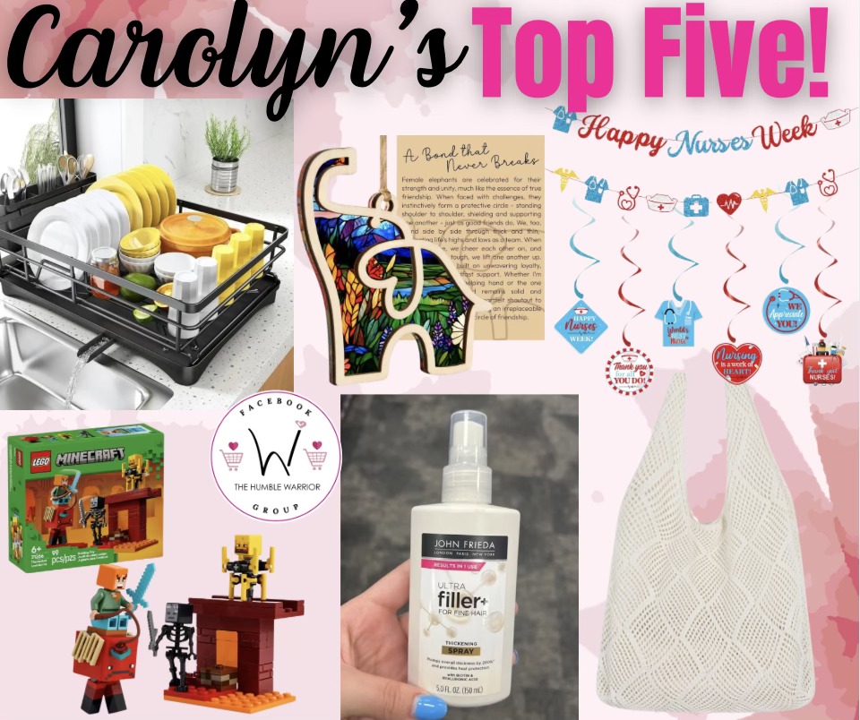 Carolyn’s Top Five!