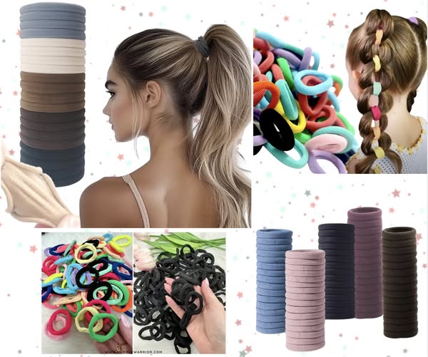 seamless hair ties