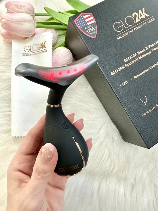 GLO24K Red Light Skin Rejuvenation Beauty Device