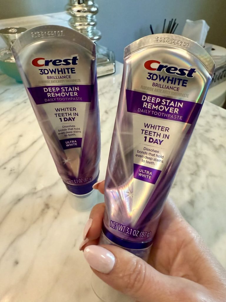 Crest 3DWhite Brilliance Deep Stain Remover Toothpaste