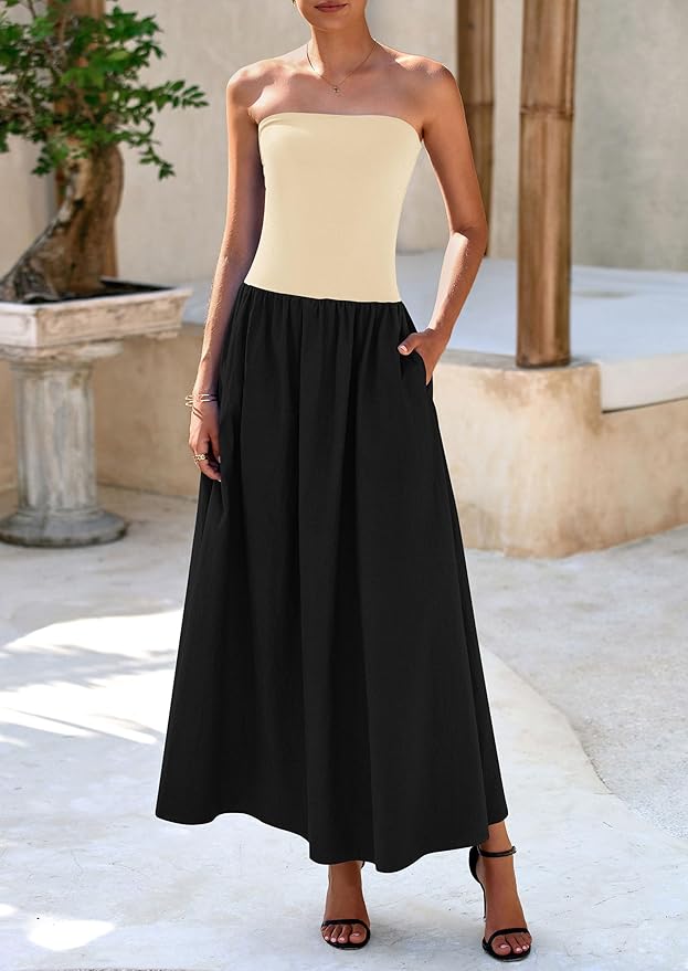 Strapless Maxi Dresses