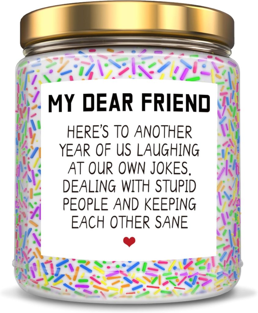 Here’s to another year of laughing at our own jokes… Candle