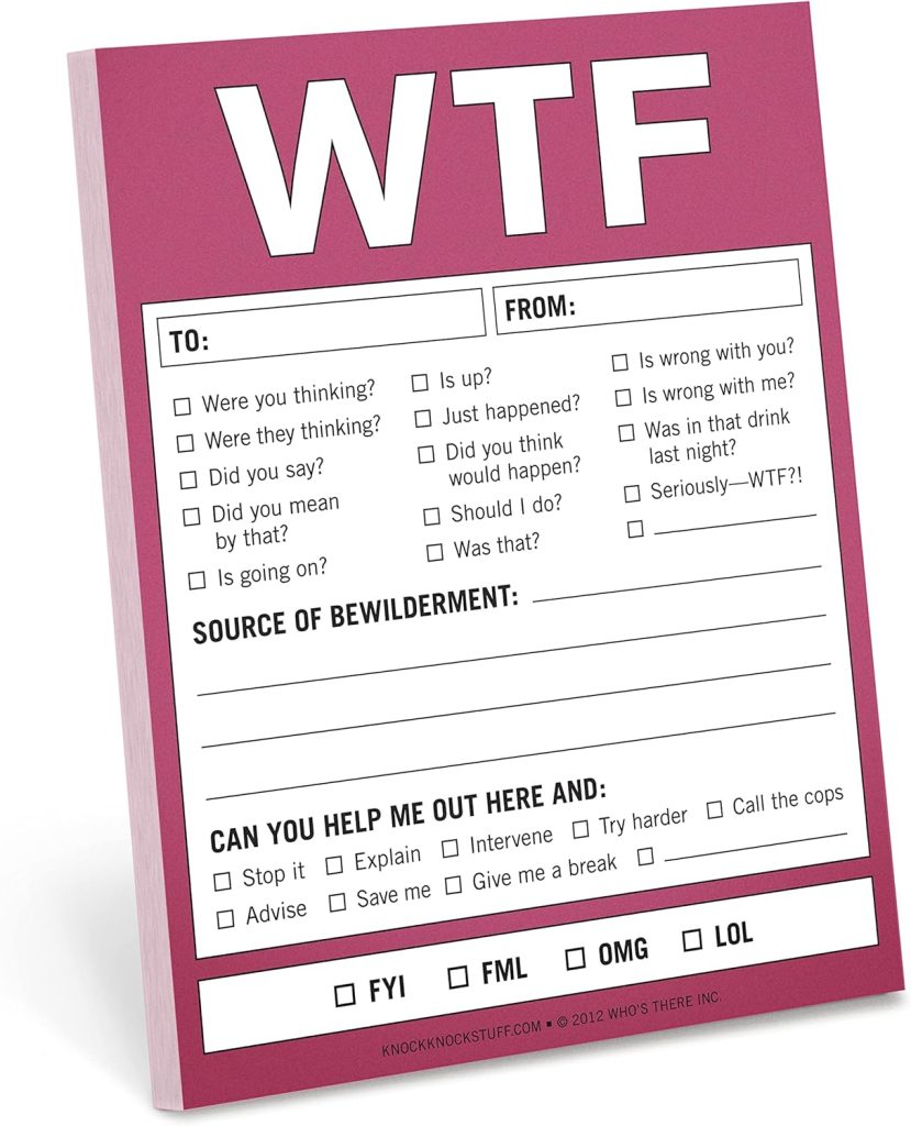 Funny Pad for Work