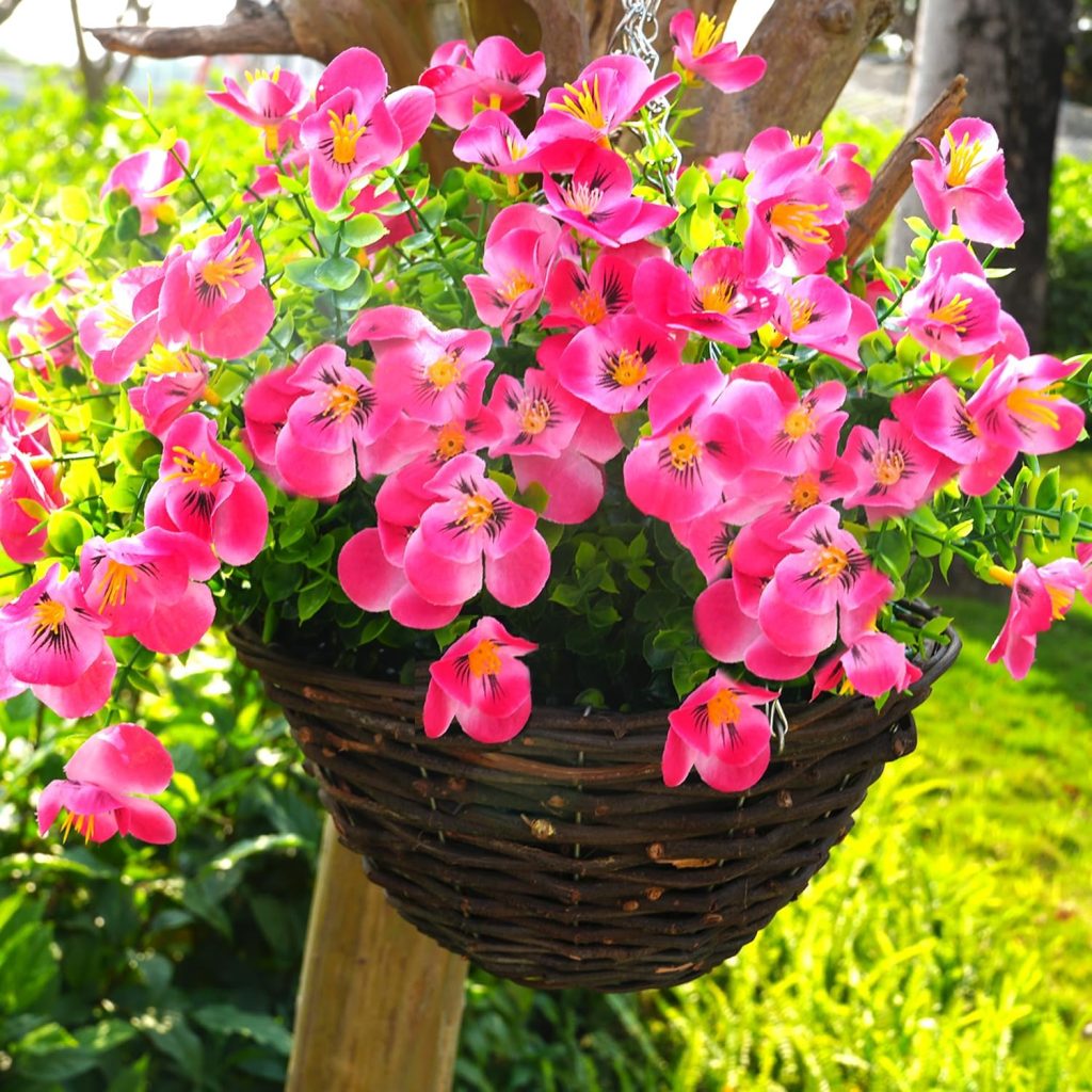 UV-resistant artificial flowers