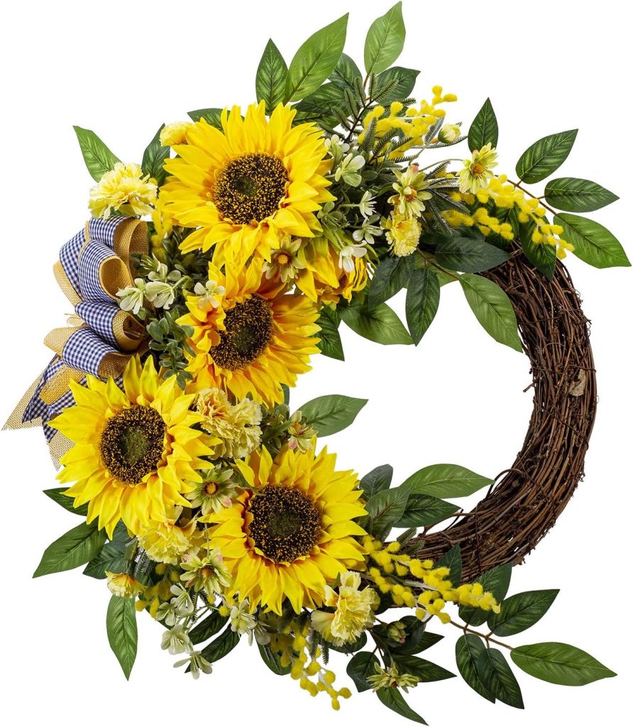 Sunflower Wreath