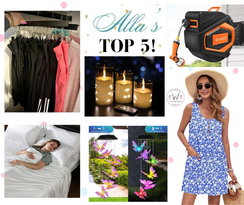Alla’s TOP 5 best-selling items posted yesterday plus a bonus item!