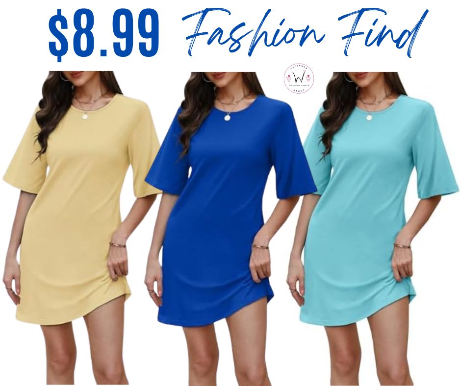 Casual Sleep Shirt/Dress