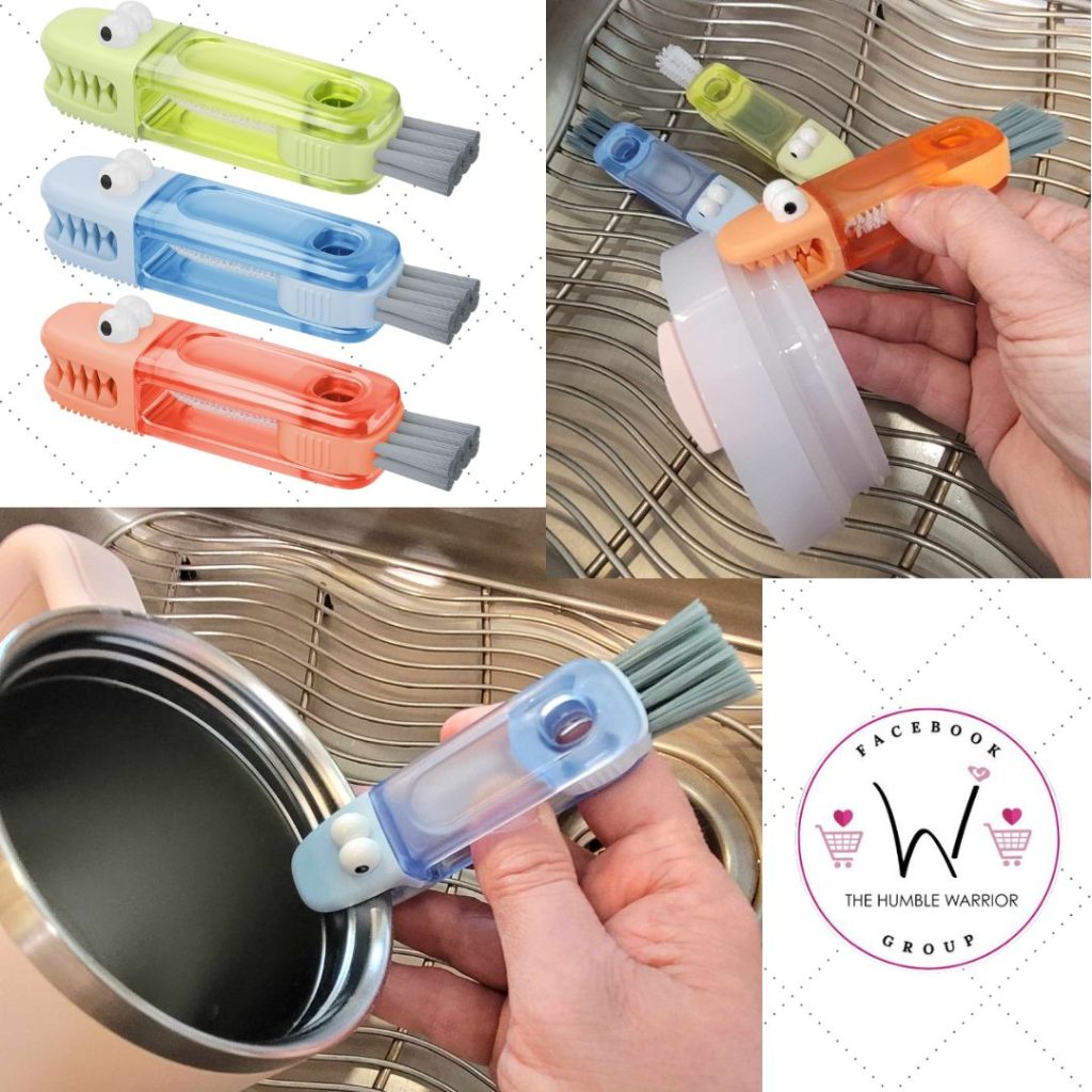 3-in-1 Cup Lid Cleaning Brush Set