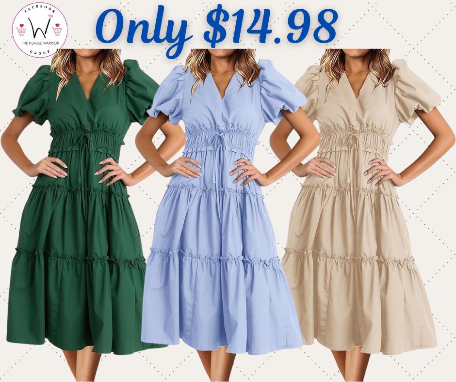 Angashion Midi Dress