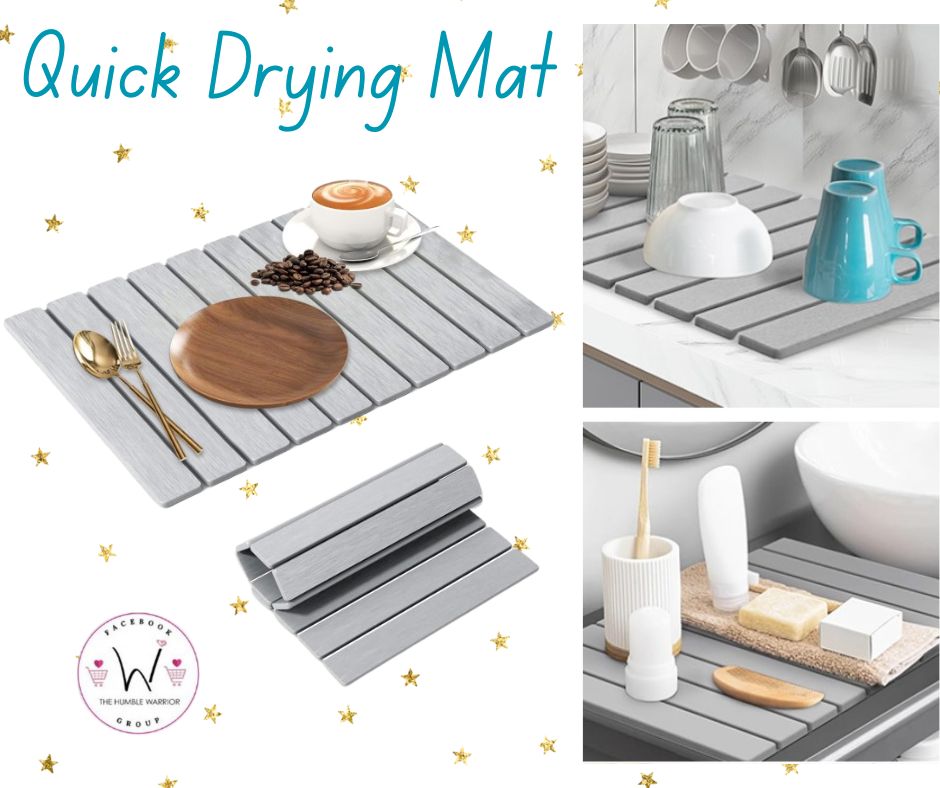 Stone Dish Drying Mat!