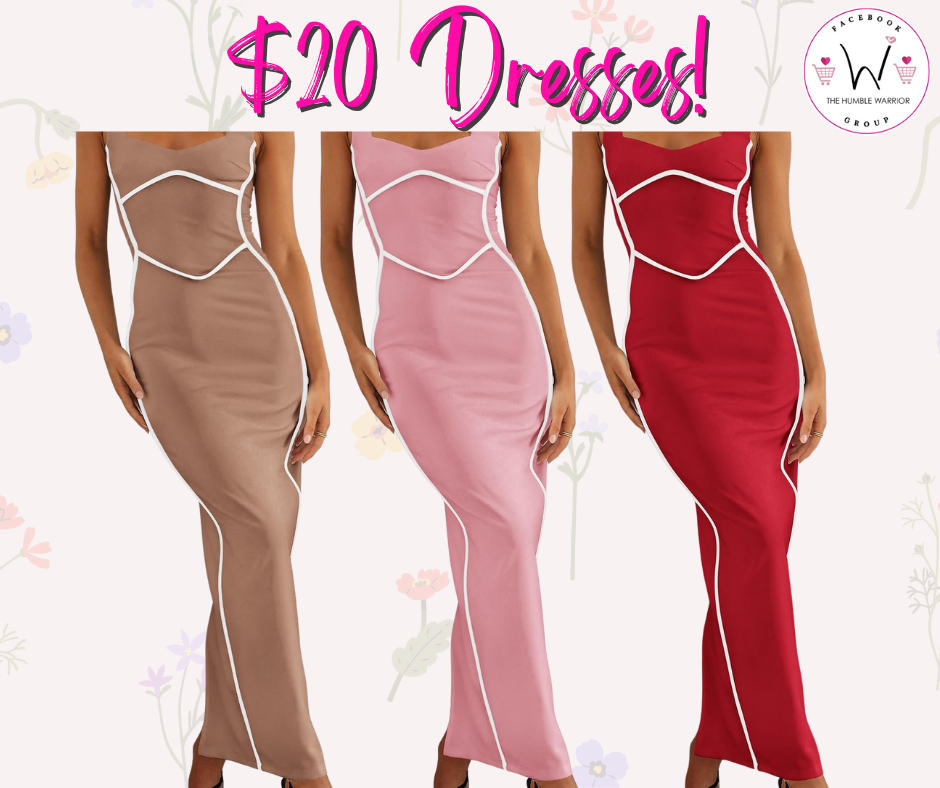 BTFBM Women Maxi Bodycon Dress!