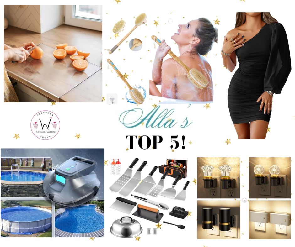 Alla’s TOP 5 best-selling items posted yesterday plus a bonus item!